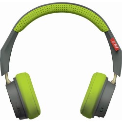 Bluetooth Kulaklık | Plantronics BackBeat 500 Kablosuz + Kablolu Kulaklık Gri - Yeşil (Çift Telefon Desteği)