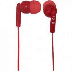 Headphones | SuperSonic Porockz Stereo Earphones - Red