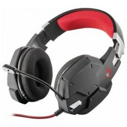 Kopfhörer mit Mikrofon | Trust GXT 322 Carus Gaming Headset - Black