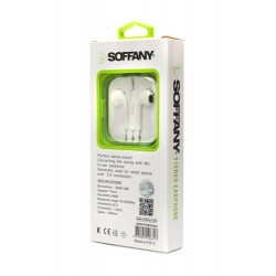 Soffany | Beyaz Iphone Kulakiçi Kulaklık