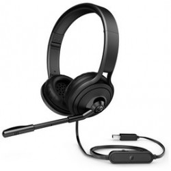 Kopfhörer | HP 1NC57AA USB 500 Headset