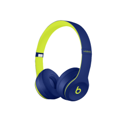 BEATS Solo3, On-ear Kopfhörer Bluetooth Blau/Gelb