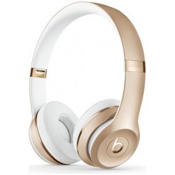 Beats by Dre Solo 3 On-Ear Wireless Headphones - Gold