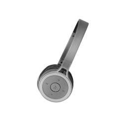 Bluetooth Kopfhörer | ISY IBH-2100-TI, On-ear Kopfhörer Bluetooth Grau