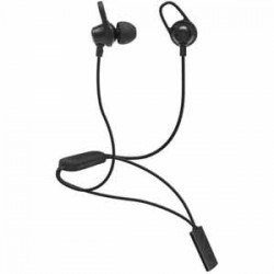 Bluetooth Headphones | Bandido BT Earbud -Black Mic+control; 5hr btty Tough metal housing hifi sound enhanced bass