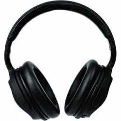 Wicked | Wicked Audio Hum 1000 Bluetooth Active Noise Canceling Over-Ear Headphone - Black.  Wireless Bluetooth. Active Noise Canceling. High Fidelit