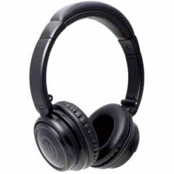 Bluetooth Headphones | Endo BT Headphone -Black Mic+control; 8-9 hr btty hifi sound enhanced bass 32' range to base