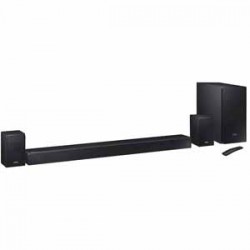 Samsung | Samsung HW-N950 Soundbar - Feel like you are in the theater without leaving home. Dolby Atmos and DTS:X technologies, plus 17 speakers - inc