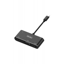 Go-Des | Type C Çoklayıcı Adaptör Hdmı Hdtv-vga 3.5mm Usb 3.0 Gd-8761