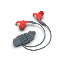 Bluetooth Headphones | IFROGZ Sound Hub Plugz - Bluetooth Kopfhörer (In-ear, Grau/Rot)