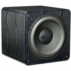 SVS | SVS 12 DSP Controlled Compact Sealed Subwoofer with 500W RMS Continuous Power - Premium Black Ash