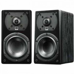 Speakers | SVS 2-Way Satellite Speaker - Black Ash - 2 Pack