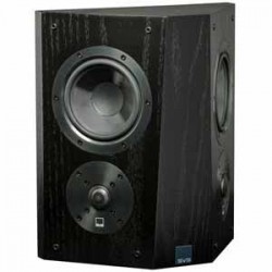 SVS | SVS Ultra Surround Premium Surround Loudspeaker with Dual 1 Aluminum Dome Tweeters, Dual 5.5 Woofers - Black Oak Veneer