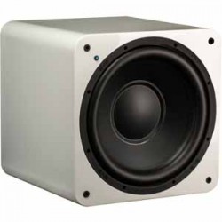 SVS | SVS 12 Ultra Compact Sealed Subwoofer with 300W Maximum Amplifier Power - Piano Gloss White