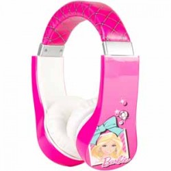 Headphones | Sakar Barbie Kid-Friendly Headphones