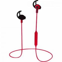 Headphones | Naxa NE-973 RED PERFORMANCE Bluetooth® Wireless Sport Earphones