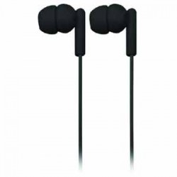 Naxa SPARK Isolation Stereo Earphones - Black