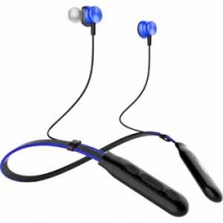 Naxa | Naxa NE-971 BLUE Bluetooth® Neckband Earphones with Magnet