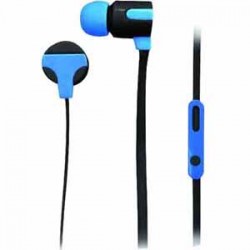 Headphones | Naxa ASTRA Isolation Stereo Earphones - Blue