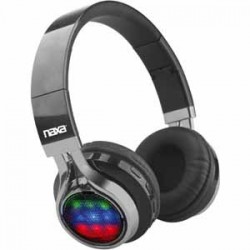 Headphones | Naxa VIBE Bluetooth® Foldable Headphones with Microphone & FM Radio