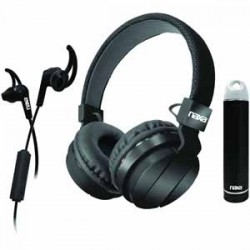 Bluetooth Headphones | Naxa Three-in-One Bluetooth® Power Combo