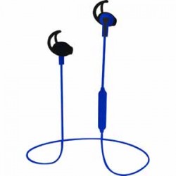 Headphones | Naxa NE-973 BLUE PERFORMANCE Bluetooth® Wireless Sport Earphones