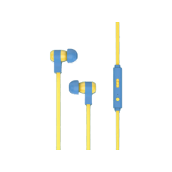 Fülhallgató | TRIBE Minions Carl - Kopfhörer (In-ear, Blau/Gelb)