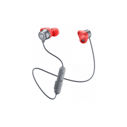 Bluetooth Kopfhörer | CELLULAR LINE RUN - Kopfhörer (Grau/Rot)
