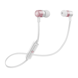 CELLULAR LINE Earphones - Bluetooth Kopfhörer (Weiss/rosa)