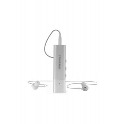 Fineblue | W688 Bluetooth Kulaklık Yaka Askılı Silver