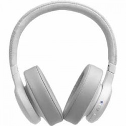 JBL LIVE 500BT White AM Over Ear Headphone Wireless Bluetooth Headphone Voice Assistant Speakerphone