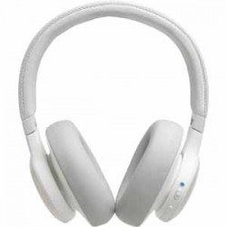 JBL LIVE 650BTNC White AM Over Ear Headphone Wireless Bluetooth Noise Canceling Voice Assistant Speakerphone