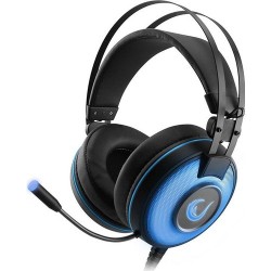 Gaming hoofdtelefoon | Rampage SN-RW66 Alpha-X USB 7.1 Surround Oyuncu Mikrofonlu Kulaklık Mavi