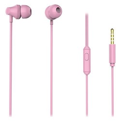 In-ear Headphones | Snopy Rampage SN-R99 Elity Pembe Kulak İçi Mikrofonlu Kulaklık