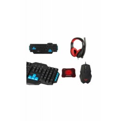 RAMPAGE | Klavye Mouse Kulaklık Gaming Oyuncu Set