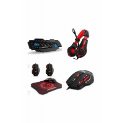 RAMPAGE | Klavye Mouse Kulaklık Gaming Oyuncu Set