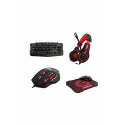 RAMPAGE | Klavye Mouse Kulaklık Gaming Oyuncu Set