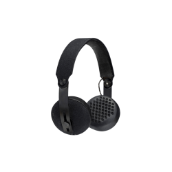 Bluetooth und Kabellose Kopfhörer | MARLEY EM-JH111-BK RISE, On-ear Kopfhörer Bluetooth Schwarz