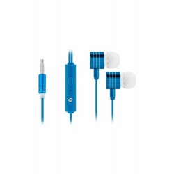 KTOOLS | Universal Mp3 Mikrofonlu Mavi Kulaklık 120 cm Kablo