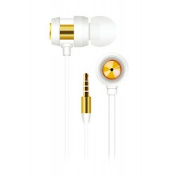 In-ear Headphones | S-link SL-KU140 Mobil Uyumlu Kulak İçi Beyaz/Gümüş Mikrofonlu Kulaklık