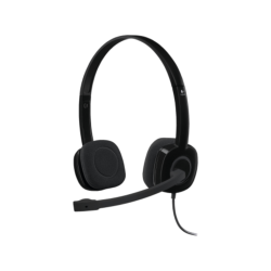 LOGITECH H151 - PC Headset (Kabelgebunden, Binaural, On-ear, Schwarz)