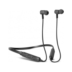 FRESH N REBEL Band-It BT In-Ear Kopfhörer, Concrete, In-ear Bluetooth In-Ear Kopfhörer Bluetooth Schwarz