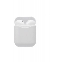 Hytech  Mobil Telefon Uyumlu Bluetooth TWS AirPods Beyaz Mikrofonlu Kulaklık