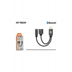 Hy-xo45 Gri Metal 2in1 Bluetooth Şarj+kulaklık Çevirici