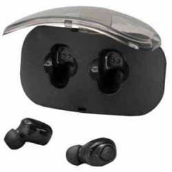 iLive IAEB408B Wireless Earbuds TSW - True Wireless Stereo Water/sweat proof (IPX4) Voice prompts