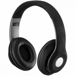Headphones | iLive IAHB48MB Wireless Headphones On-ear volume control Built-in microphone Built-in rechargeable battery BLACK