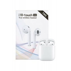 Airpods i18-Touch TWS Bluetooth Kulaklık Apple iPhone Android Uyumlu Ultra HD Ses Kalitesi