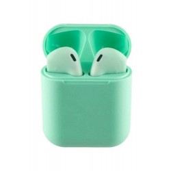 Kulaklık | Airpods i12 TWS Yeşil iPhone Android Universal Bluetooth Kulaklık HD Ses Kalitesi