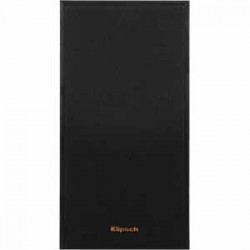 KLIPSCH | Klipsch Bookshelf Speaker with Strong & Flexible Removable Magnetic Grille - Black/Gunmetal