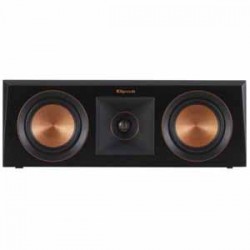 KLIPSCH | Klipsch Center Channel Speaker with 4 Spun Copper Cerametallic Woofers - Ebony